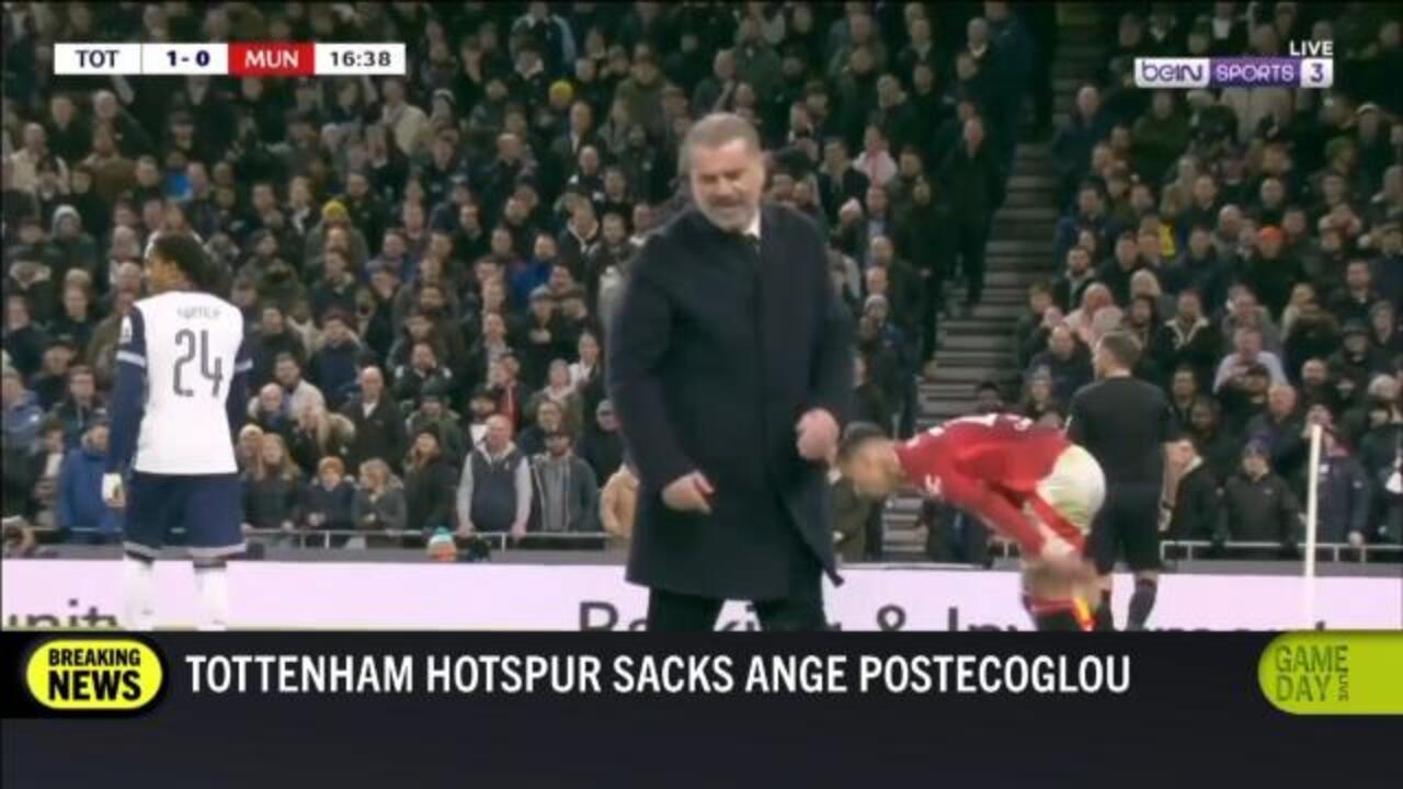 Postecoglou sacked by Tottenham
