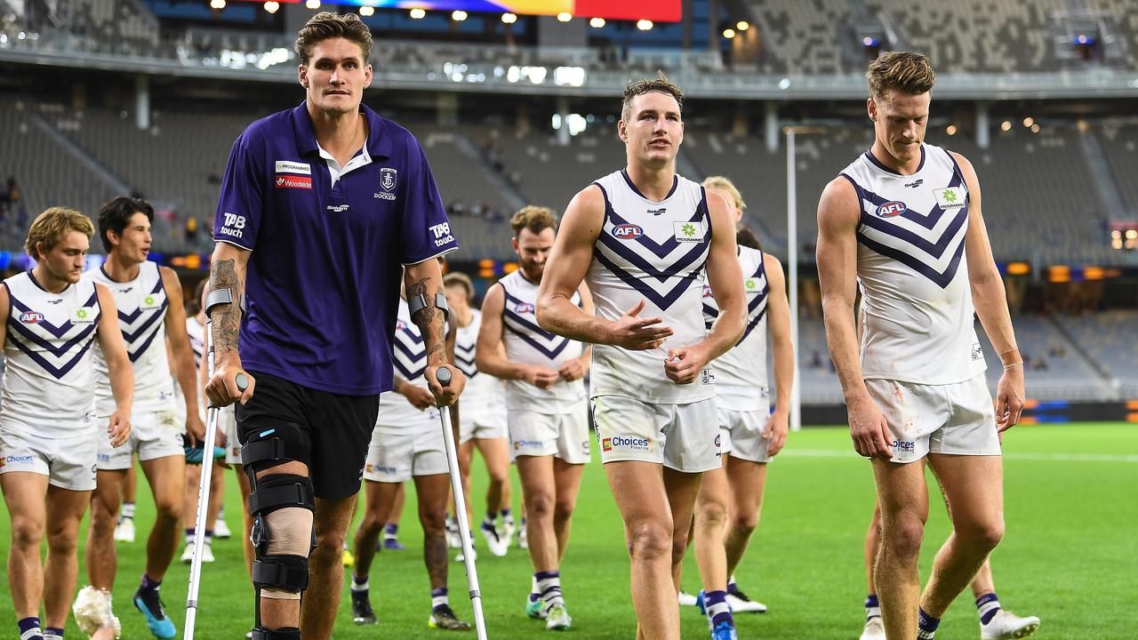 Rory Lobb won’t be featuring in the early part of 2021. Photo: Daniel Carson/AFL Photos via Getty Images.