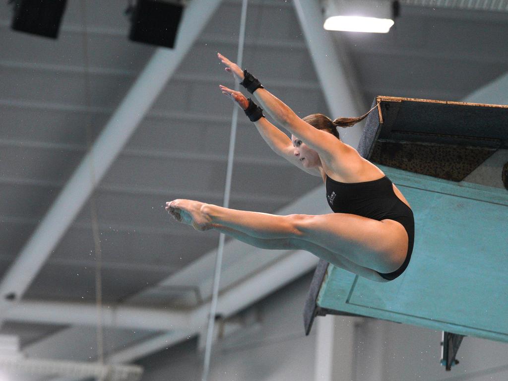 Diver Taneka Kovchenko moved to Adelaide from her native Brisbane to take up an SA Sports Institute scholarship offer in 2015. Picture: AAP Image/Ben Rushton