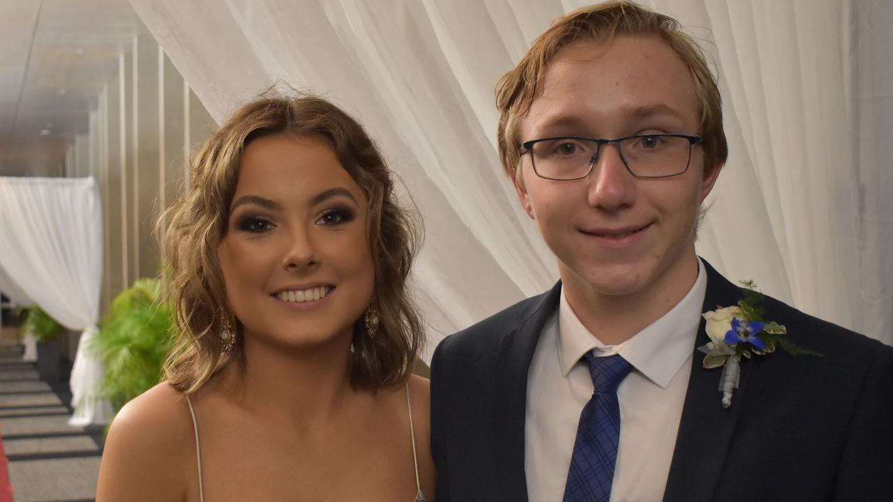 Bianca Fisher and Conrad Prinsloo at the Whitsunday Anglican School formal at the MECC on Saturday September 19. Picture: Zizi Averill