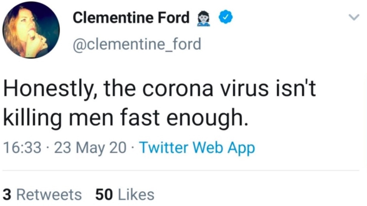 Ford’s now deleted tweet sparked outrage over the weekend.