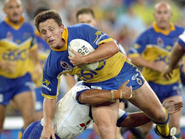 Lee Hopkins lasted just two years with the eels after a six-season stint at Penrith. Picture: Mark Evans