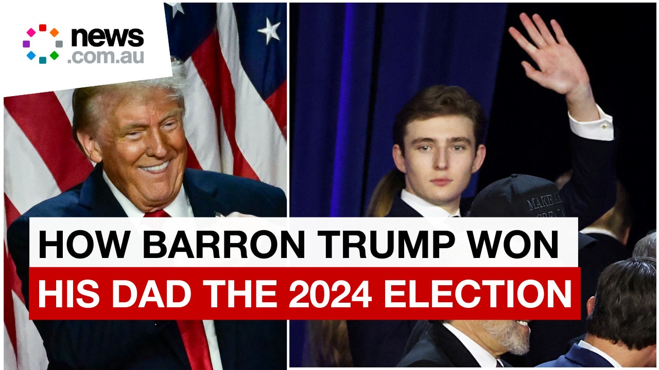 How Donald Trump's youngest son Barron secured his US election victory