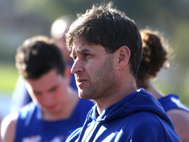 Ferntree Gully coach Peter Farrell. Picture: Stuart Milligan