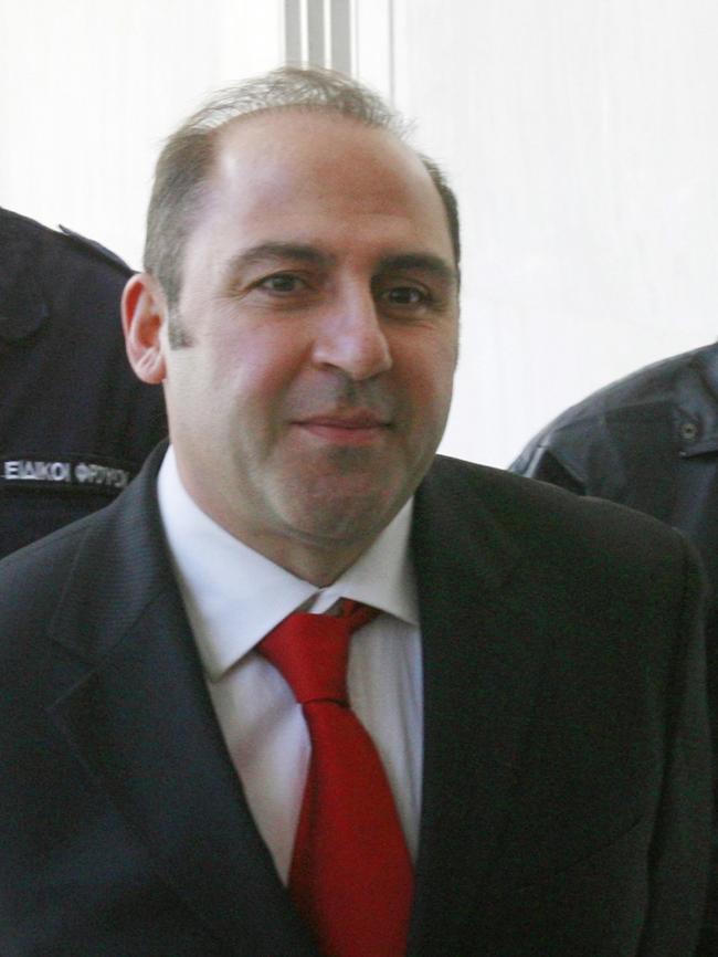 Tony Mokbel is said to have been “elated” that letters would be sent to 20 criminals, including himself. Picture: AP/Thanassis Stavrakis