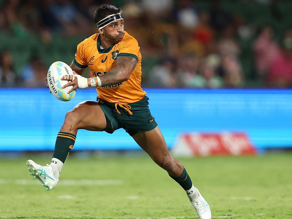 The fast and furious Rugby Sevens is coming back to Perth this week. Picture: Paul Kane/Getty Images)