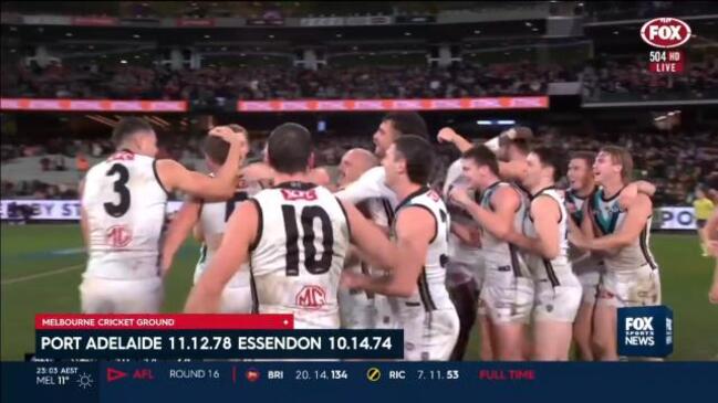 ‘Unbelievable’ Houston hands Port Adelaide victory!