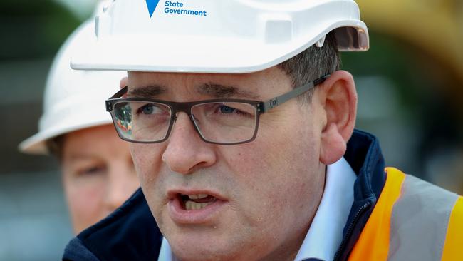 Victorian Premier Daniel Andrews on Tuesday cancelled Victoria’s Commonwealth Games. Picture: Ian Currie / NCA NewsWire