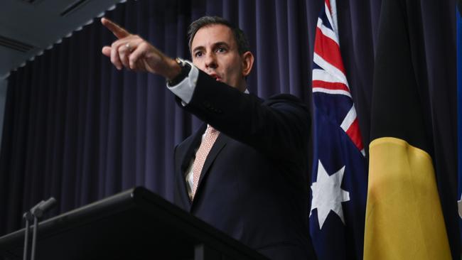 Federal Treasurer Jim Chalmers. Picture: NewsWire / Martin Ollman