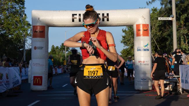 A record breaking number of runners took part in the 2025 edition of the annual NT City2Surf, Sunday, June 1. Picture: Pema Tamang Pakhrin