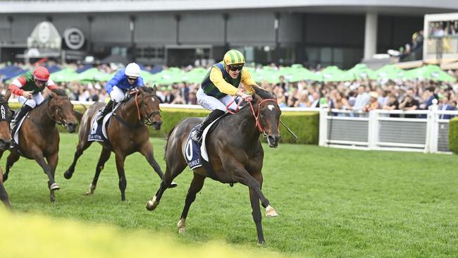 Ceolwulf wins the King Charles III Stakes at Royal Randwick last October. Picture: Bradley Photos