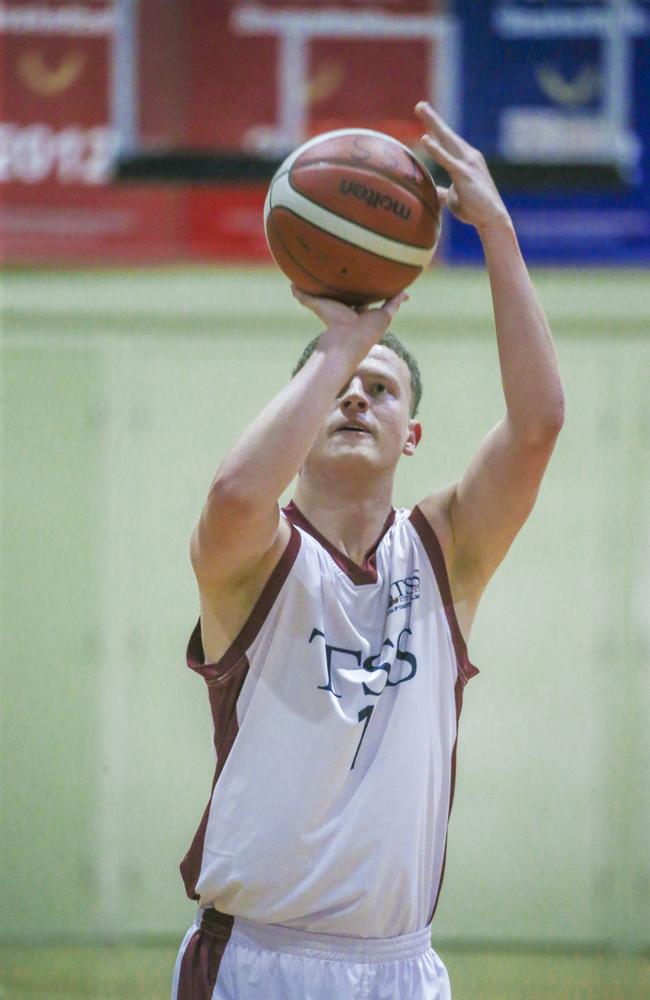 GPS basketball The Southport School v Brisbane State High School at TSS. Picture: Glenn Campbell