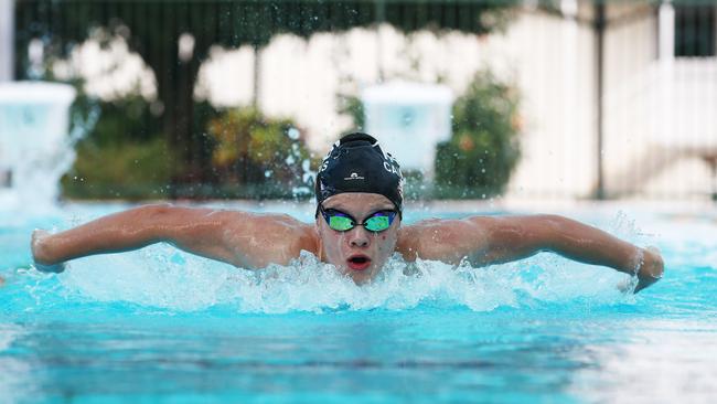 TAS Swimming club member Ike Martinez will compete in 12 events at the weekend’s FNQ Swimming Short Course Championships. PICTURE: BRENDAN RADKE