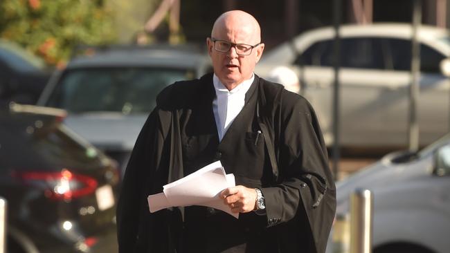 Barrister Harvey Walters at Townsville court. Picture: Evan Morgan