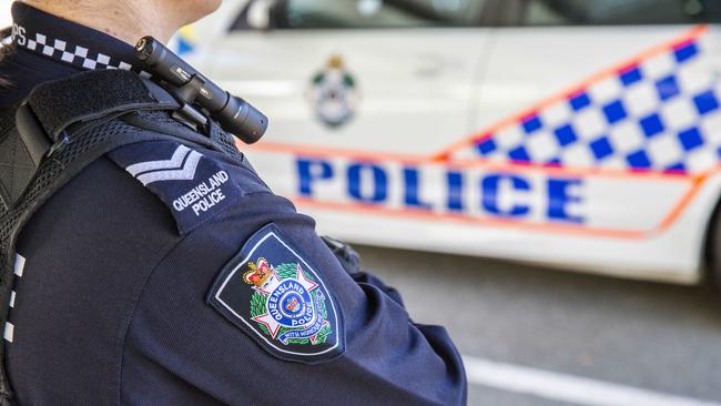 Police were dealing with a car crash when the alleged incident took place. Picture: AAP