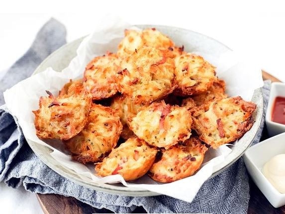 Cheesy Hashbrown Puffs.