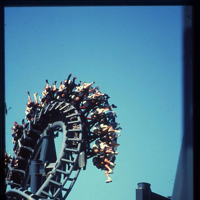 Lethal Weapon rollercoaster at Warner Bros Movie World