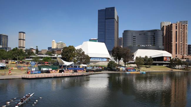 Adelaide CBD luring workers back to the city. Picture: Emma Brasier