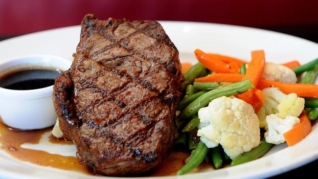 TGI Fridays classic: Jack Daniels steak. 