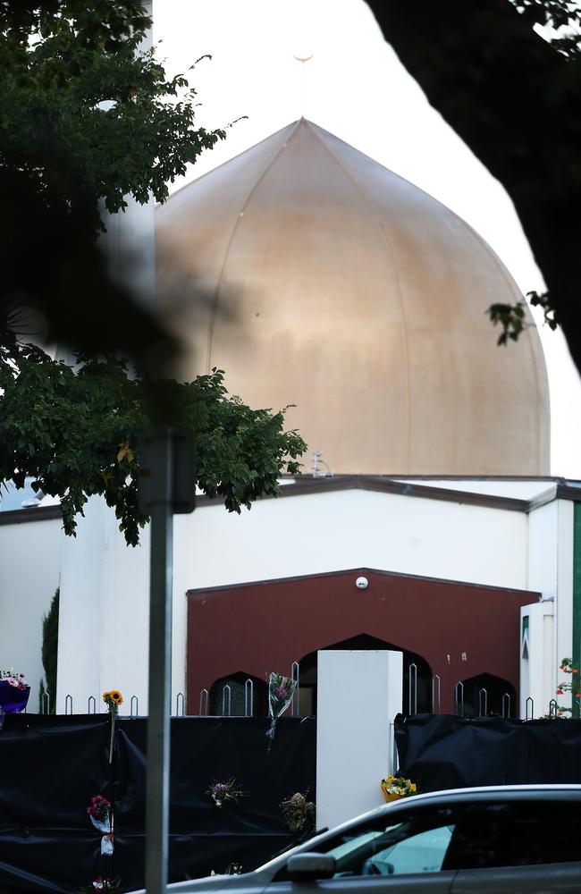 The Al Noor mosque where an Australian terrorist began his massacre. Picture: Getty Images