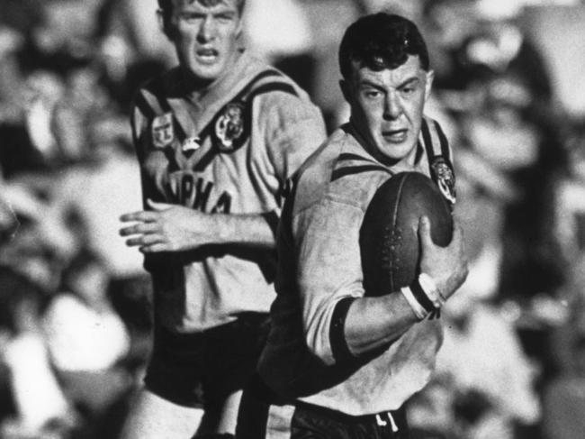 Garry Schofield playing for Balmain in 1987. Picture: Wayne Jones