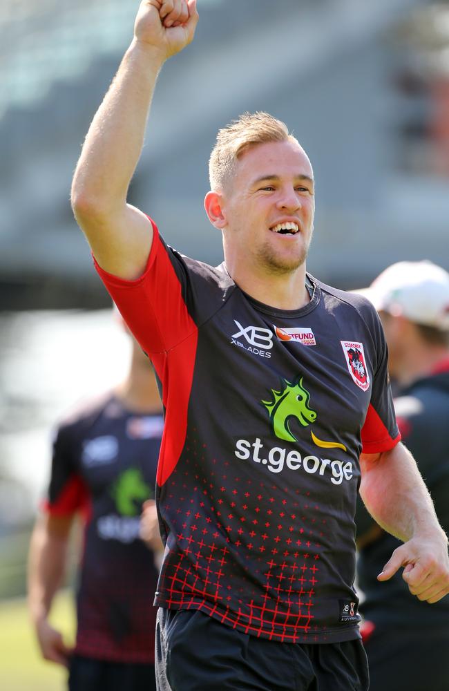 Matt Dufty is the unlucky loser following the signing of Corey Norman. Picture: Richard Dobson