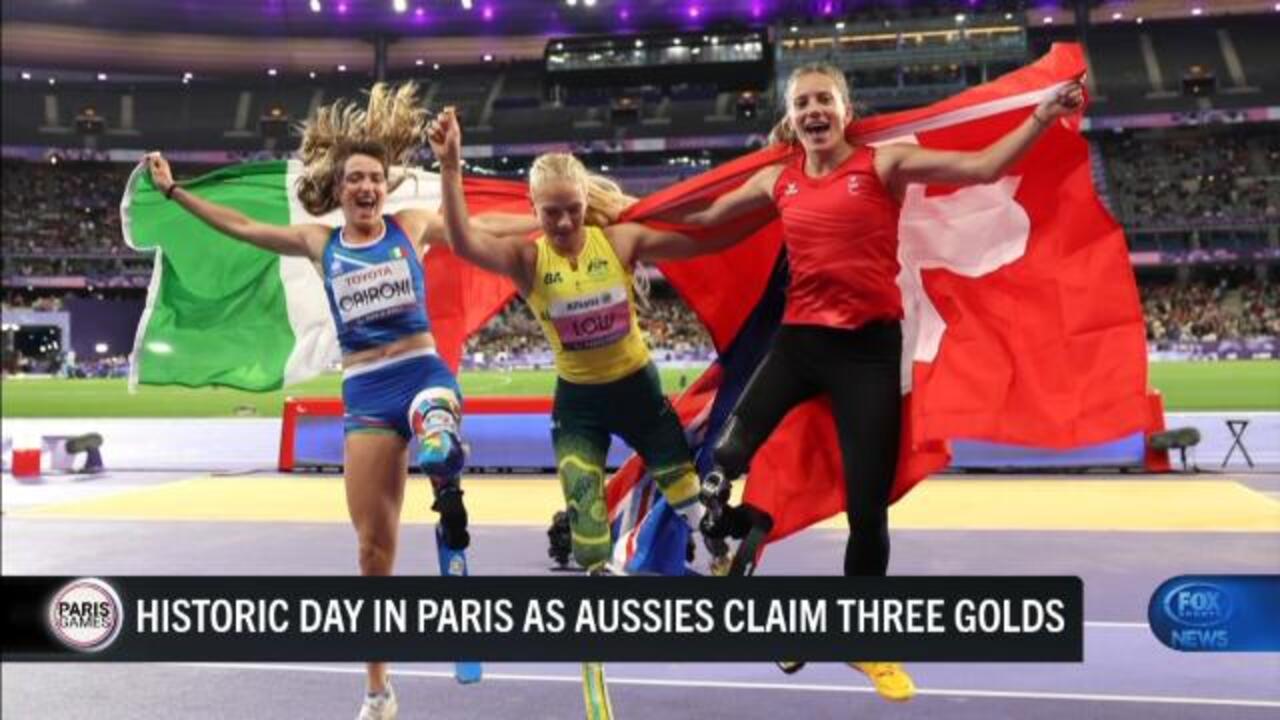 Historic Day - 3 Aussies claim GOLD