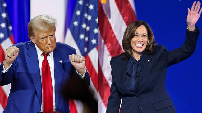 Kamala Harris and Donald Trump will debate on Wednesday AEST. Picture: AFP.