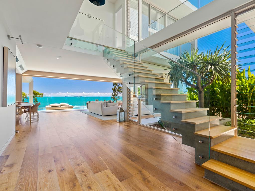 Morris Constructions snapped up the prestigious House of the Year Award for the coastal luxury home, The Coral Sea House at the Master Builders Mackay and Whitsunday 2023 Housing and Construction Awards. Picture: Supplied