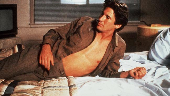 Actor Richard Gere in a scene from the 1980 movie American Gigolo.