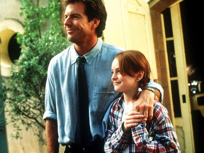 Quaid and Lindsay Lohan in 1998 film "Parent Trap".