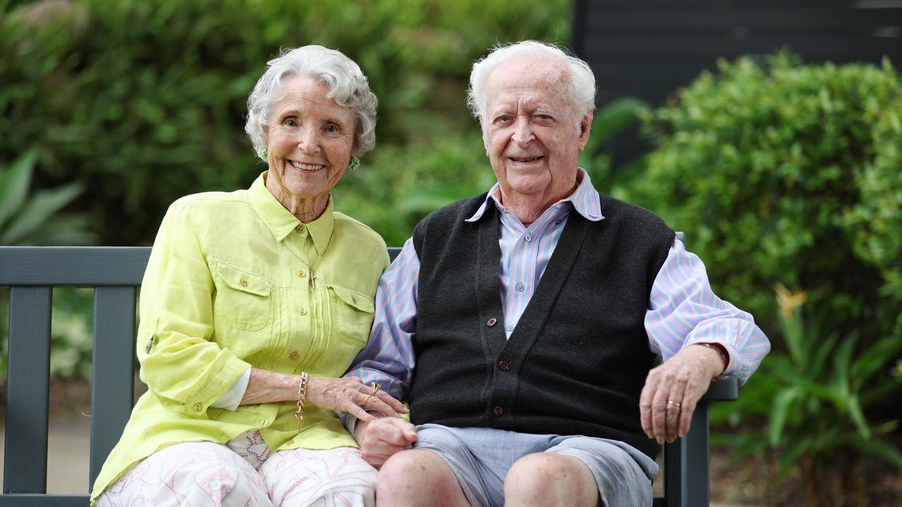 Elaine and Noel Sparksman will celebrate their 73rd wedding anniversary on Saturday. Picture: Tara Croser.