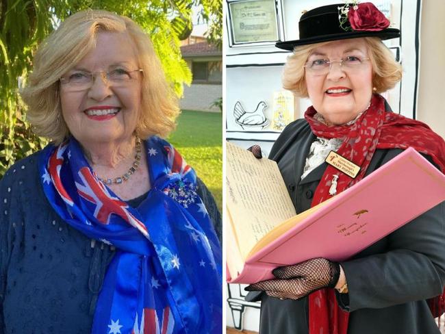 Maryborough's "Queen of the Marys" said her family and the kind-hearted people of her beloved community are to thank for her recognition with the Medal of the Order of Australia.