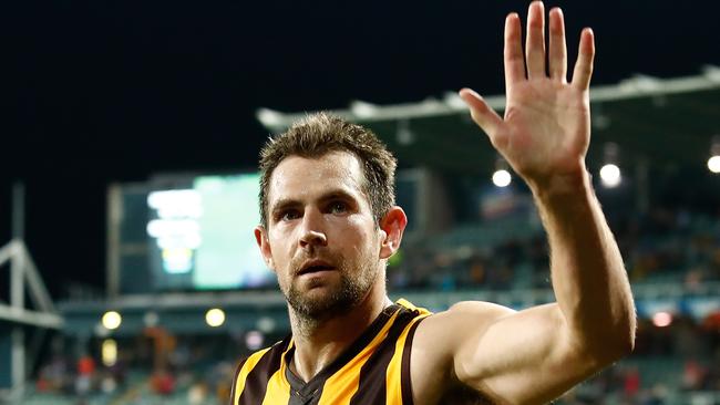 Farewell to the Warrior, the General, Luke Hodge. Picture: Getty Images