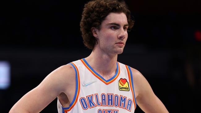 America is obsessed with Aussie youngster Josh Giddey. Picture: Zach Beeker/NBAE via Getty Images