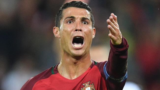 Cristiano Ronaldo has chucked a major temper tantrum.