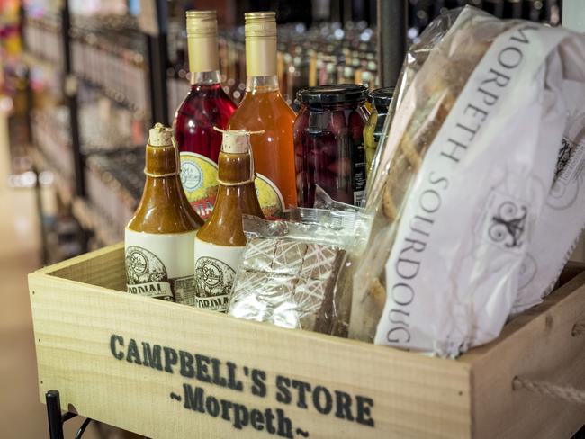 Local food and drink at Campbell's Store.