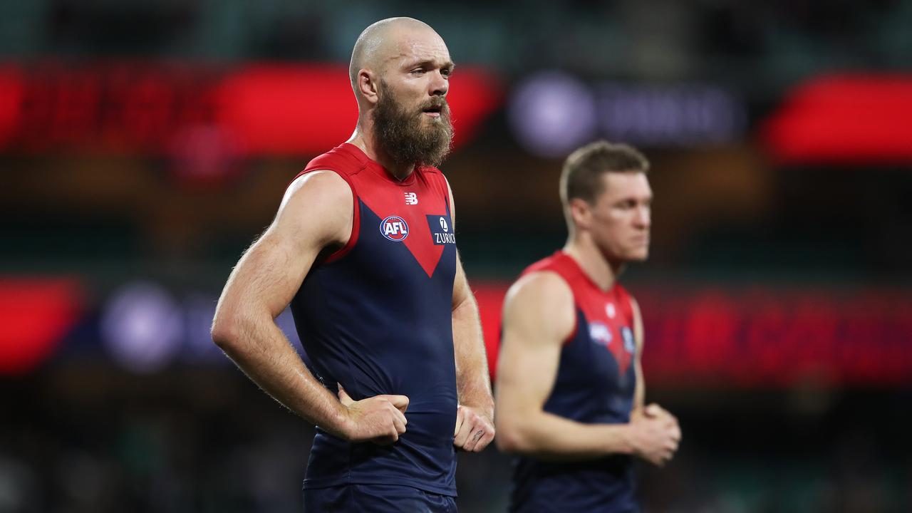 Melbourne was stunned by Collingwood in the Queen’s Birthday clash. (Photo by Matt King/Getty Images)