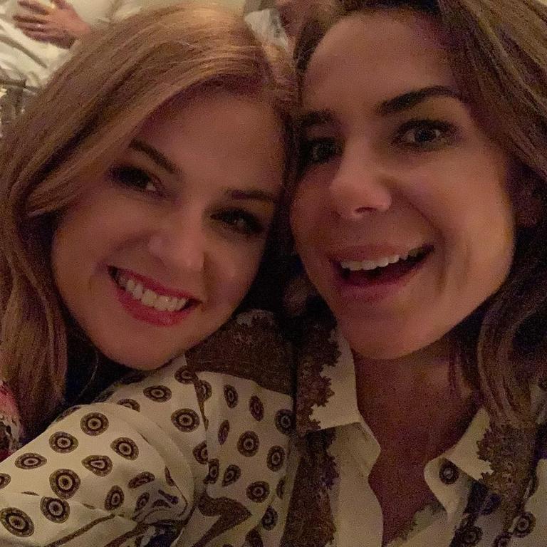 Still friends after all these years. Isla Fisher and Kate Ritchie reunited this week. Picture: Instagram