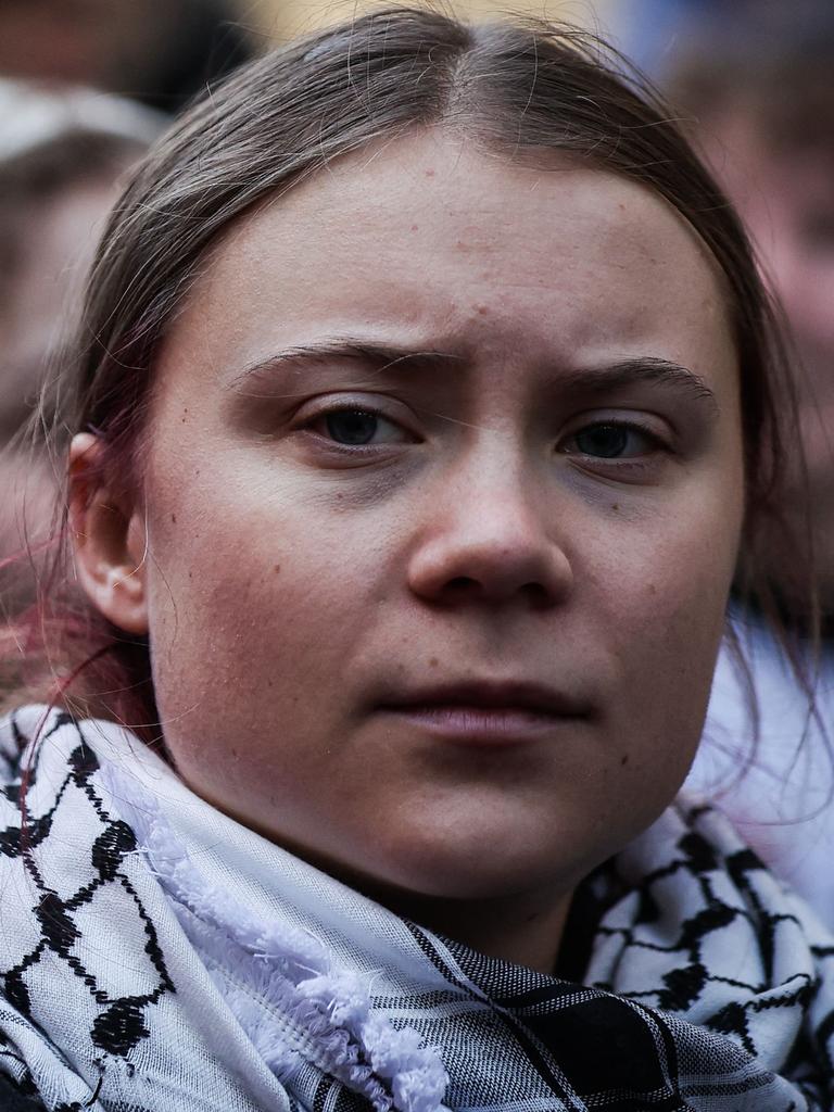 She branded Swedish environmental activist Greta Thunberg as “demonic”. Picture: Thibaud Moritz/AFP