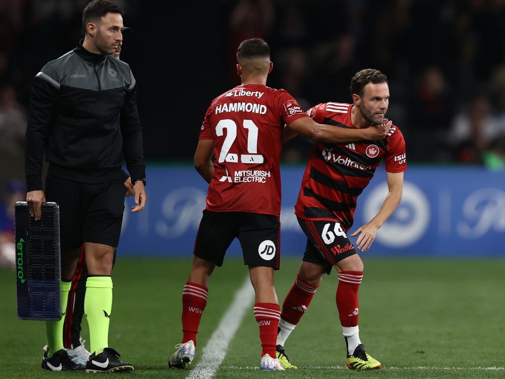 Juan Mata has had to make peace with minutes from the bench under Alen Stajcic. Picture: Jason McCawley/Getty Images