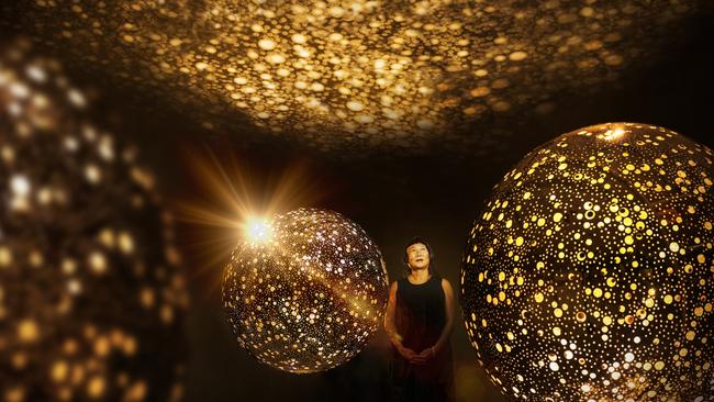 Lindy Lee will be turning Brisbane’s Art Boat all cosmic this year with The Spheres