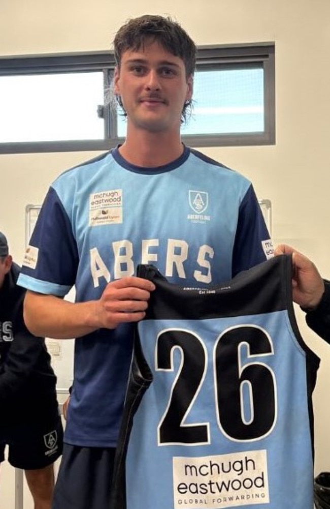 Hamish Gilmore has made an impressive start to life with Abers.