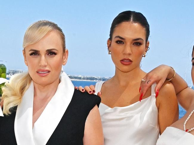 CANNES, FRANCE - MAY 24: (L to R) Natalie Abbott, Rebel Wilson, Charlotte MacInnes and Stevie Jean attend a party hosted by Rebel Wilson, Unigram, Access Entertainment and Warner Music to celebrate the launch of Rebel's forthcoming film and directorial debut "The Deb" during the 76th Cannes Film Festival on May 24, 2023 in Cannes, France. (Photo by Dave Benett/Getty Images for Warner Music)