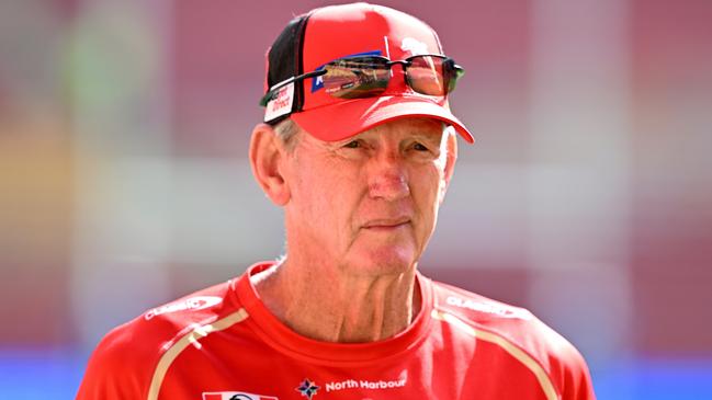 Coach Wayne Bennett. Picture: Bradley Kanaris/Getty Images