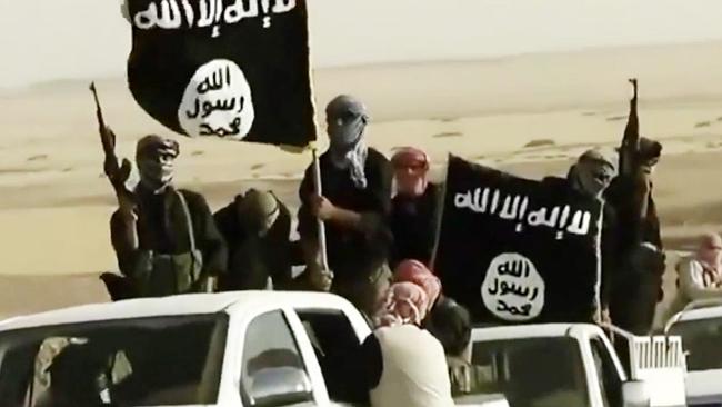 Supplied Editorial Islamic State ISIS propaganda video screen grab