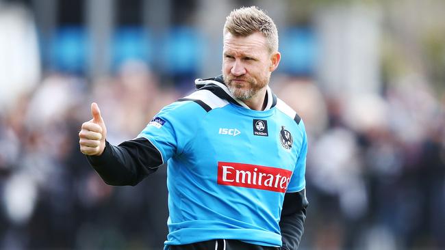 Nathan Buckley: “There are a couple of boys that we think could help us.” Pic: Getty Images