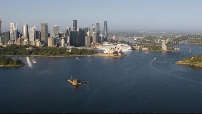 The Sydney Harbour – not featuring Sweeney and Powell.