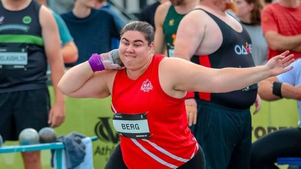 Emma Berg is chasing a ninth shot put title at the Victoria Country Championships. Picture: South Bendigo Athletics Club.