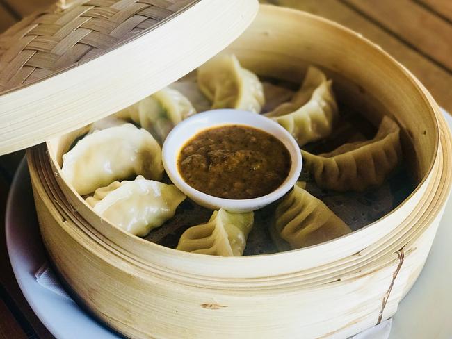 Some traditional pork and chicken steamed dumplings. Picture: Supplied